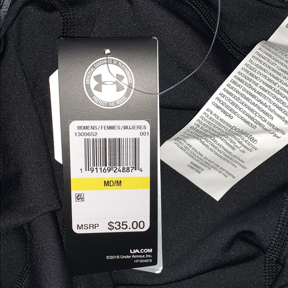 NWT Women’s Under Armour Capri Pants - Picture 4 of 5